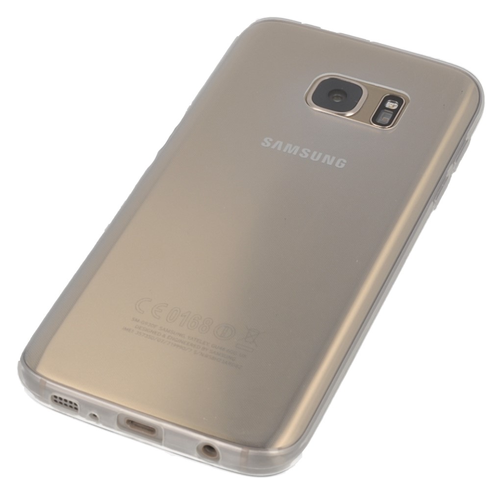 Pokrowiec silikonowe etui Back Case przeroczyste SAMSUNG Galaxy S7