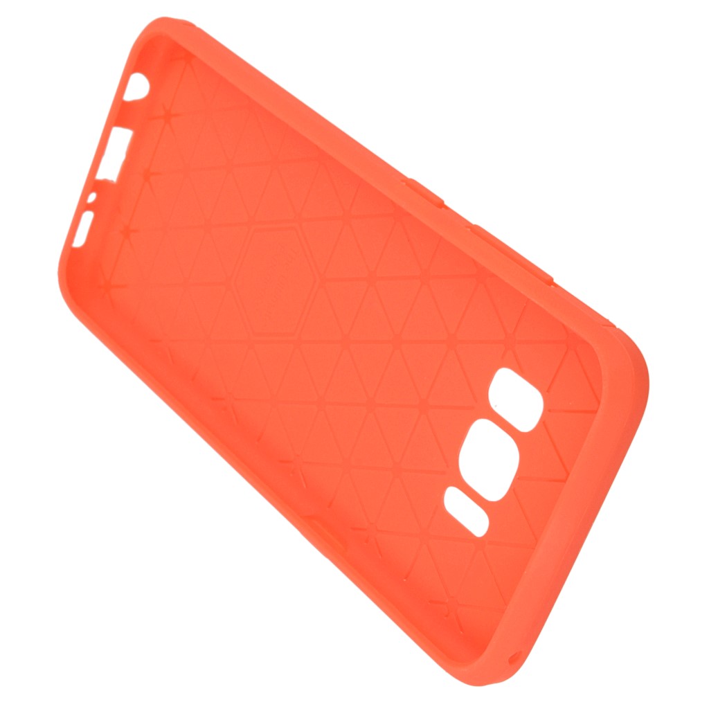 Pokrowiec etui pancerne Karbon Case czerwone SAMSUNG Galaxy S8 / 4