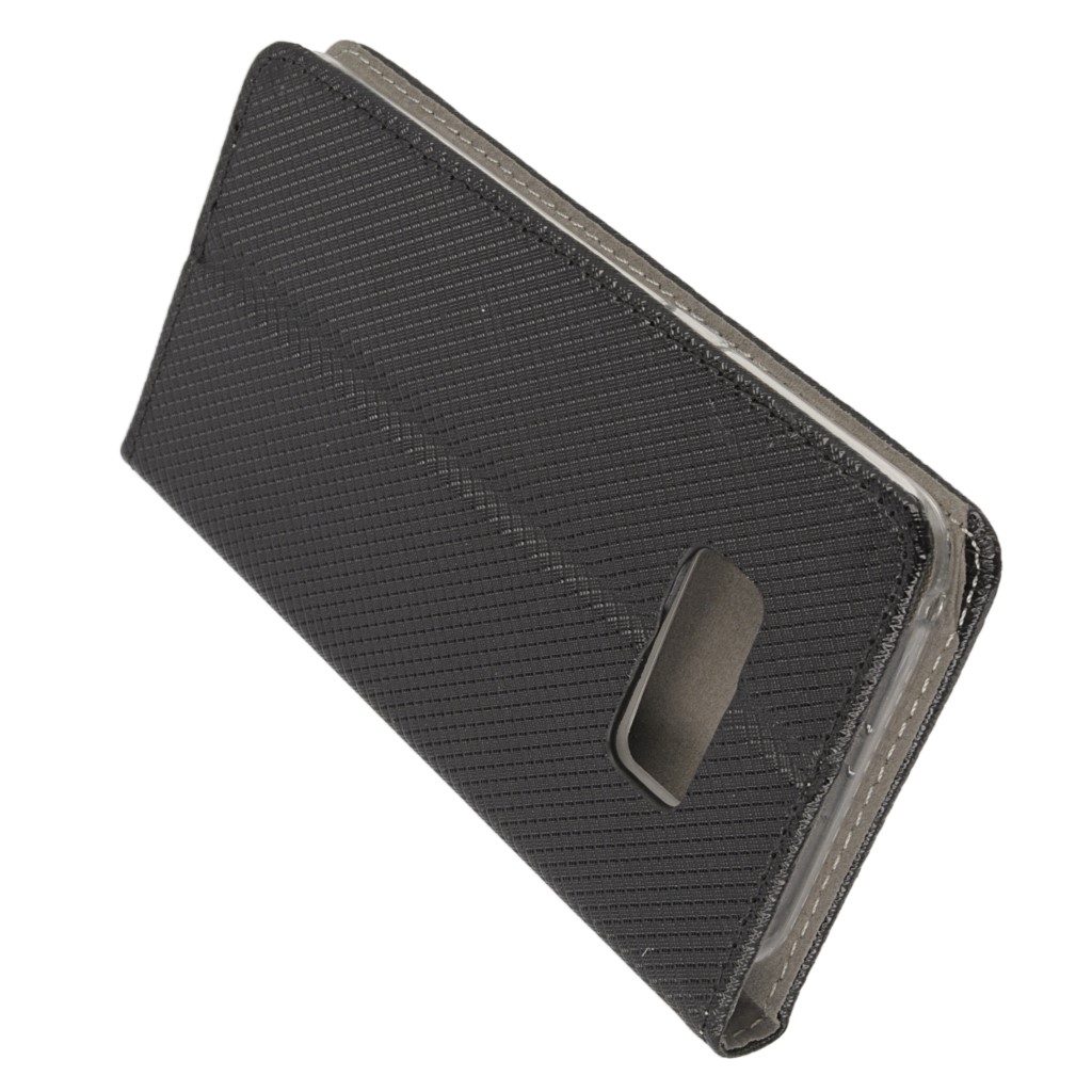Pokrowiec etui z klapk Magnet Book czarne SAMSUNG Galaxy S8 / 4