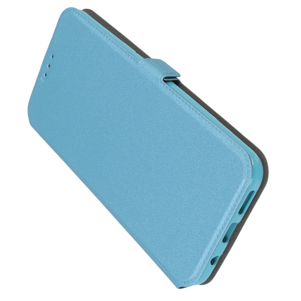 Pokrowiec etui Flexi Book niebieski SAMSUNG Galaxy S8+ / 5