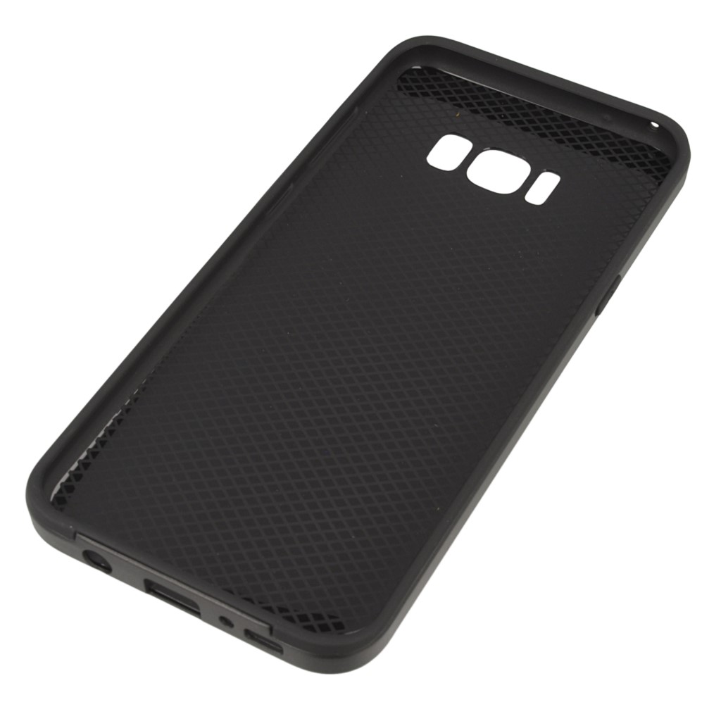 Pokrowiec Back Case Hybrid Premium czarne SAMSUNG Galaxy S8+ / 3