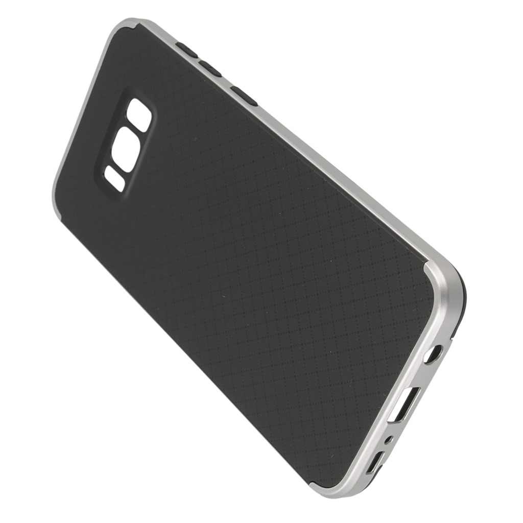 Pokrowiec Back Case Hybrid Premium srebrne SAMSUNG Galaxy S8+ / 5