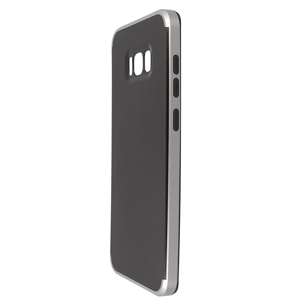 Pokrowiec Back Case Hybrid Premium srebrne SAMSUNG Galaxy S8+ / 6
