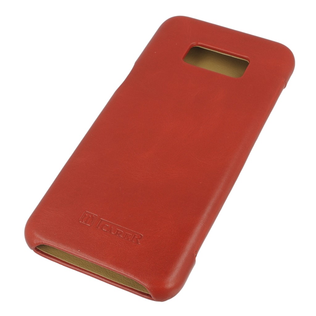 Pokrowiec Etui iCarer Vintage czerwony SAMSUNG Galaxy S8+ / 3