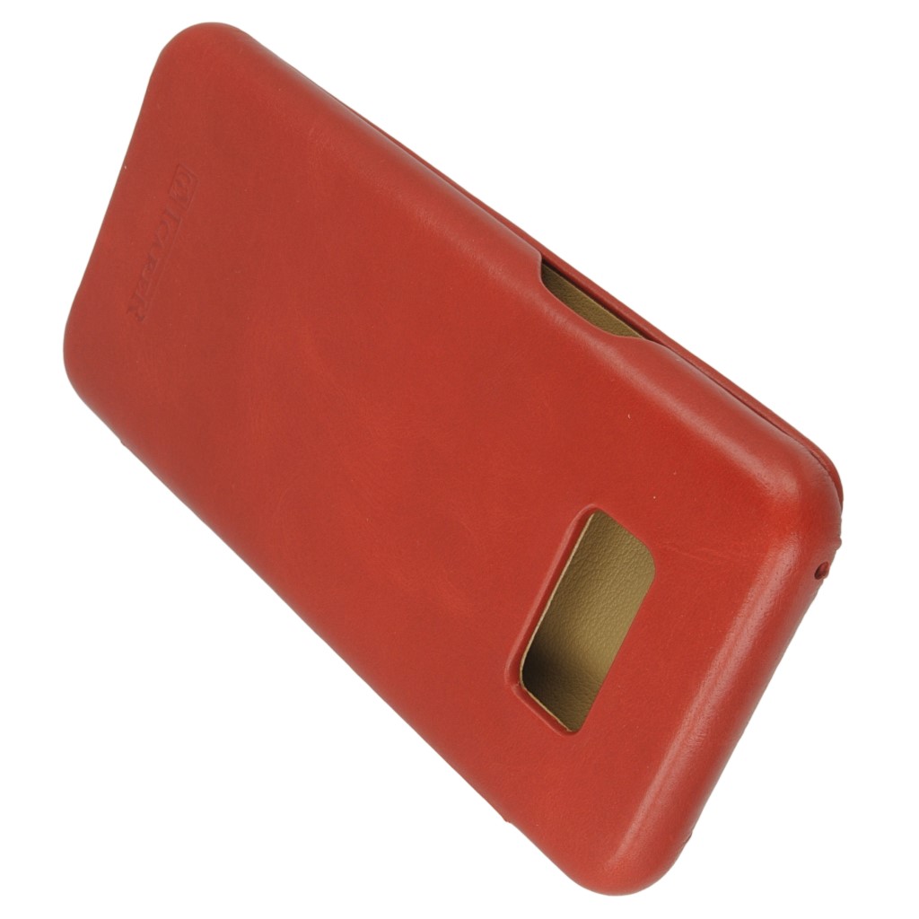 Pokrowiec Etui iCarer Vintage czerwony SAMSUNG Galaxy S8+ / 4