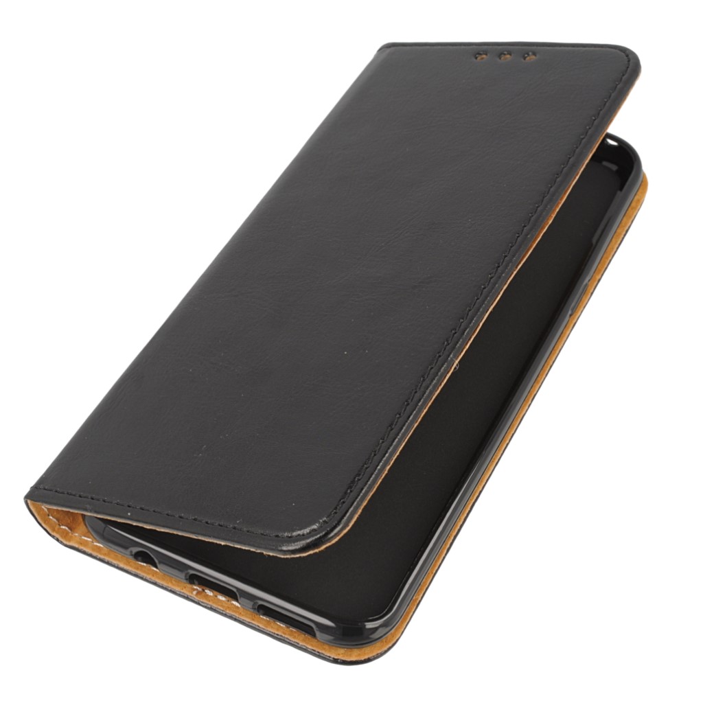 Pokrowiec etui skrzane Flexi Book Special czarne SAMSUNG Galaxy S8+
