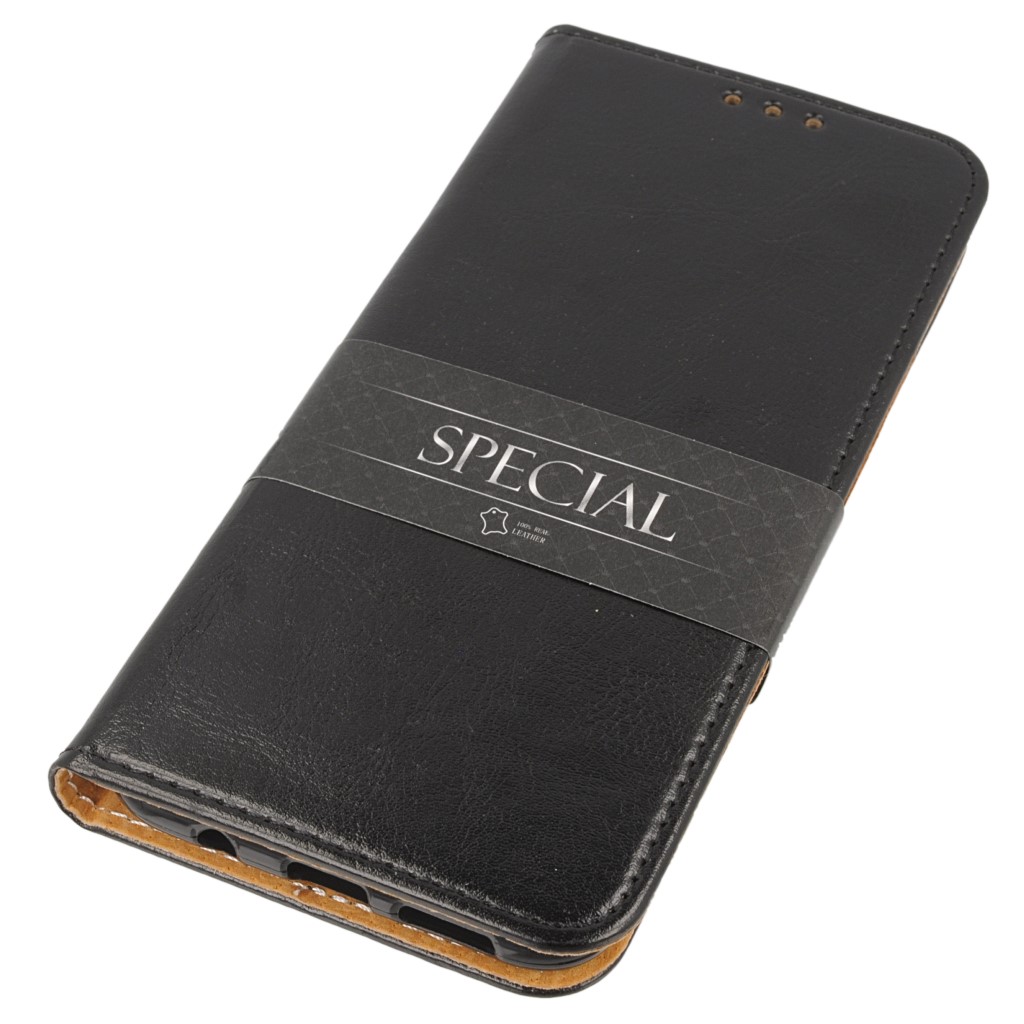 Pokrowiec etui skrzane Flexi Book Special czarne SAMSUNG Galaxy S8+ / 2