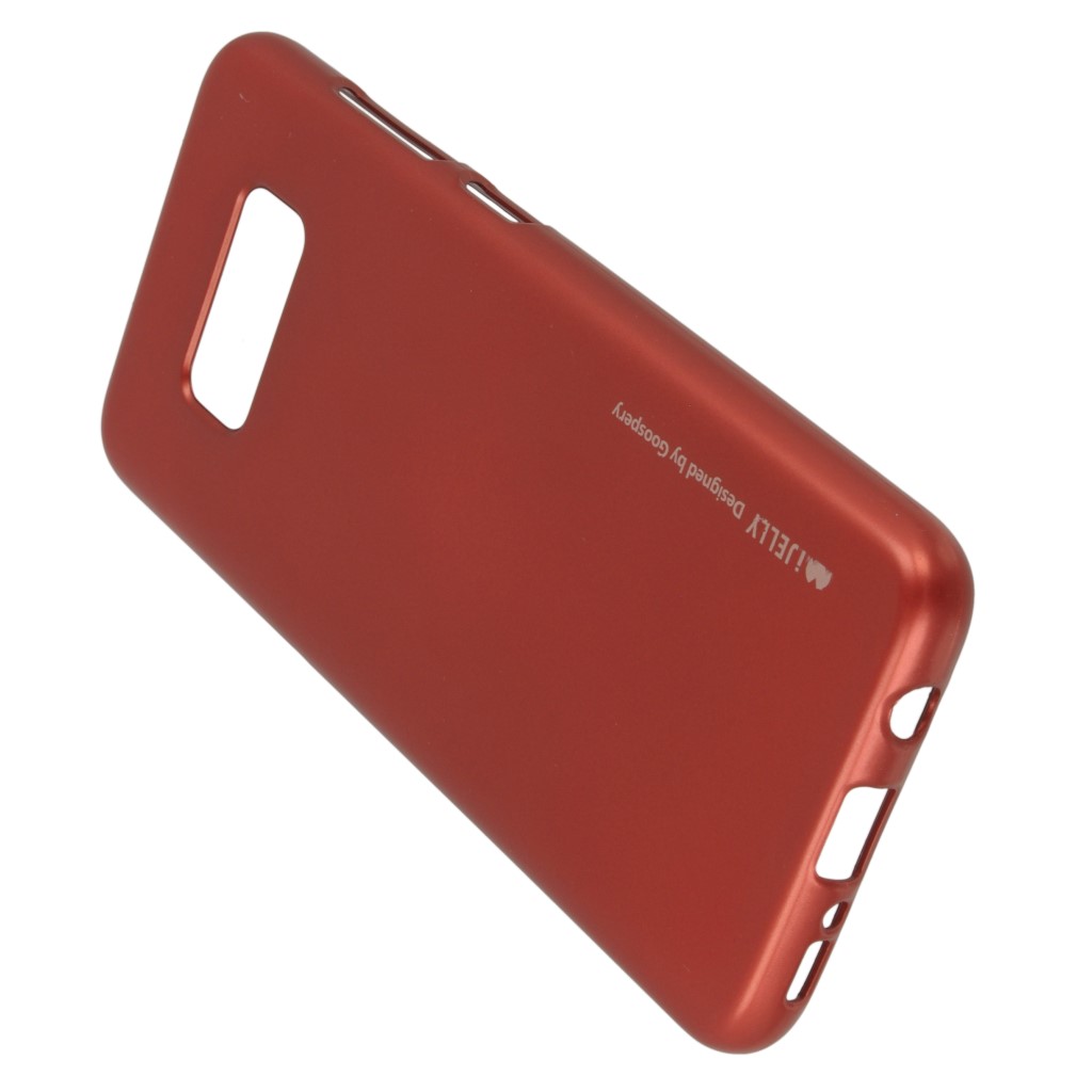 Pokrowiec etui silikonowe iJelly czerwone SAMSUNG Galaxy S8+ / 5