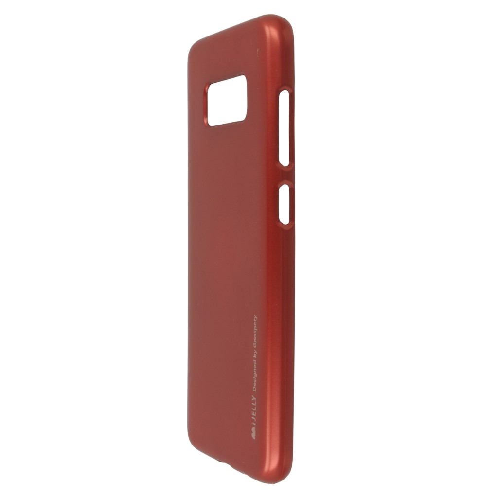 Pokrowiec etui silikonowe iJelly czerwone SAMSUNG Galaxy S8+ / 6