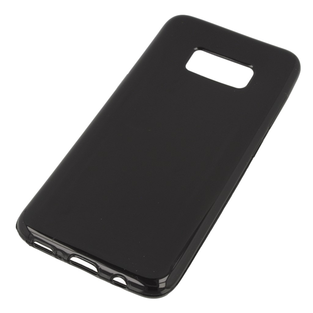 Pokrowiec silikonowe etui BACK CASE czarne SAMSUNG Galaxy S8