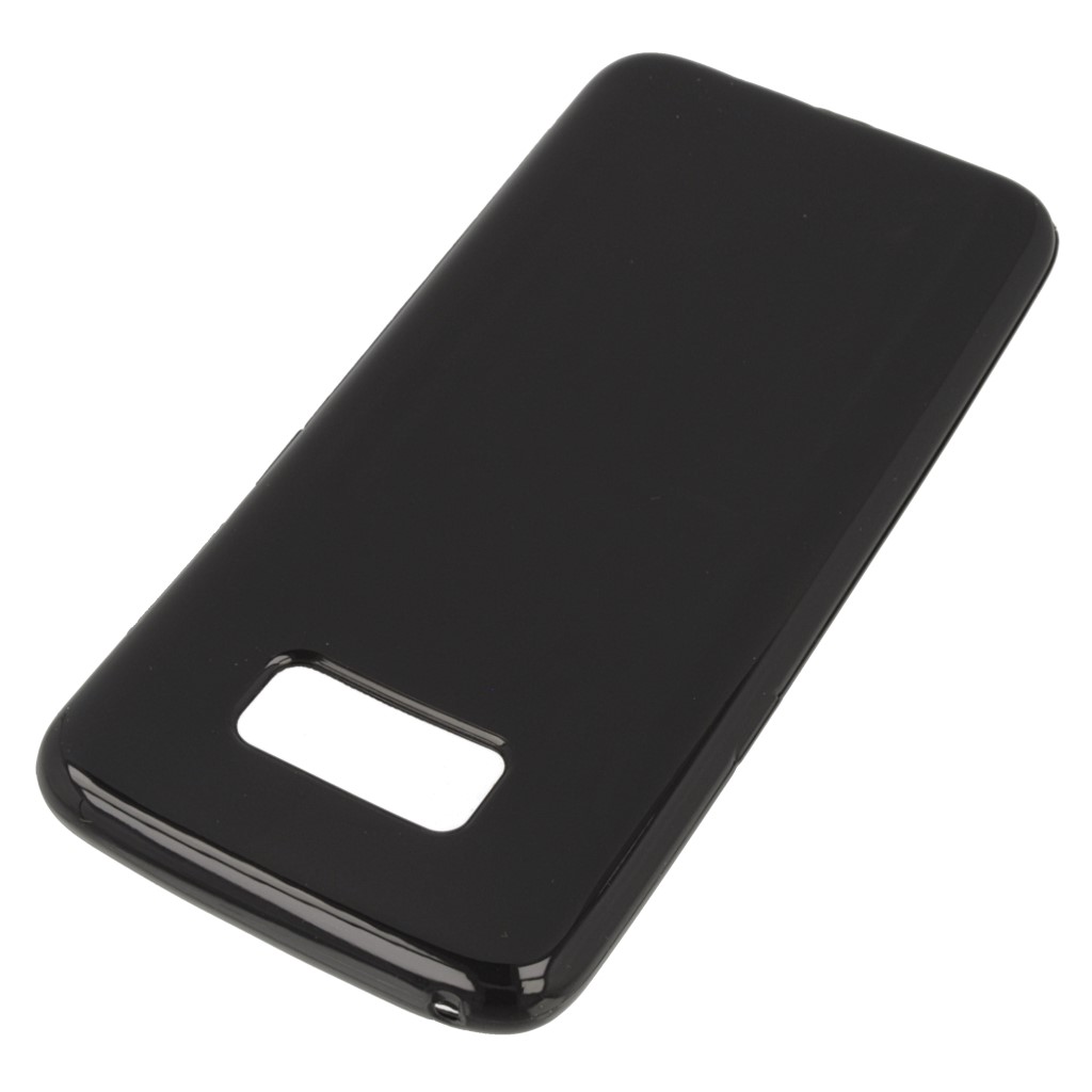 Pokrowiec silikonowe etui BACK CASE czarne SAMSUNG Galaxy S8 / 2