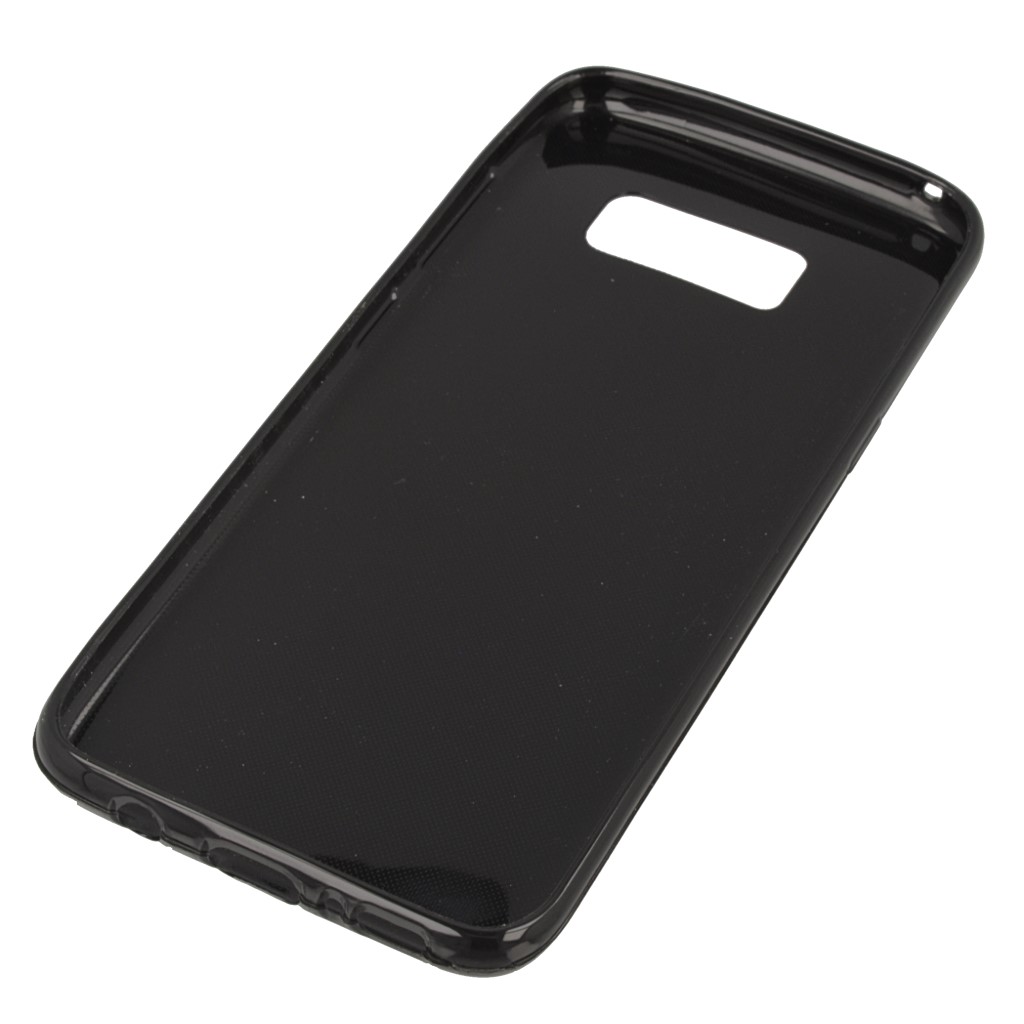 Pokrowiec silikonowe etui BACK CASE czarne SAMSUNG Galaxy S8 / 3