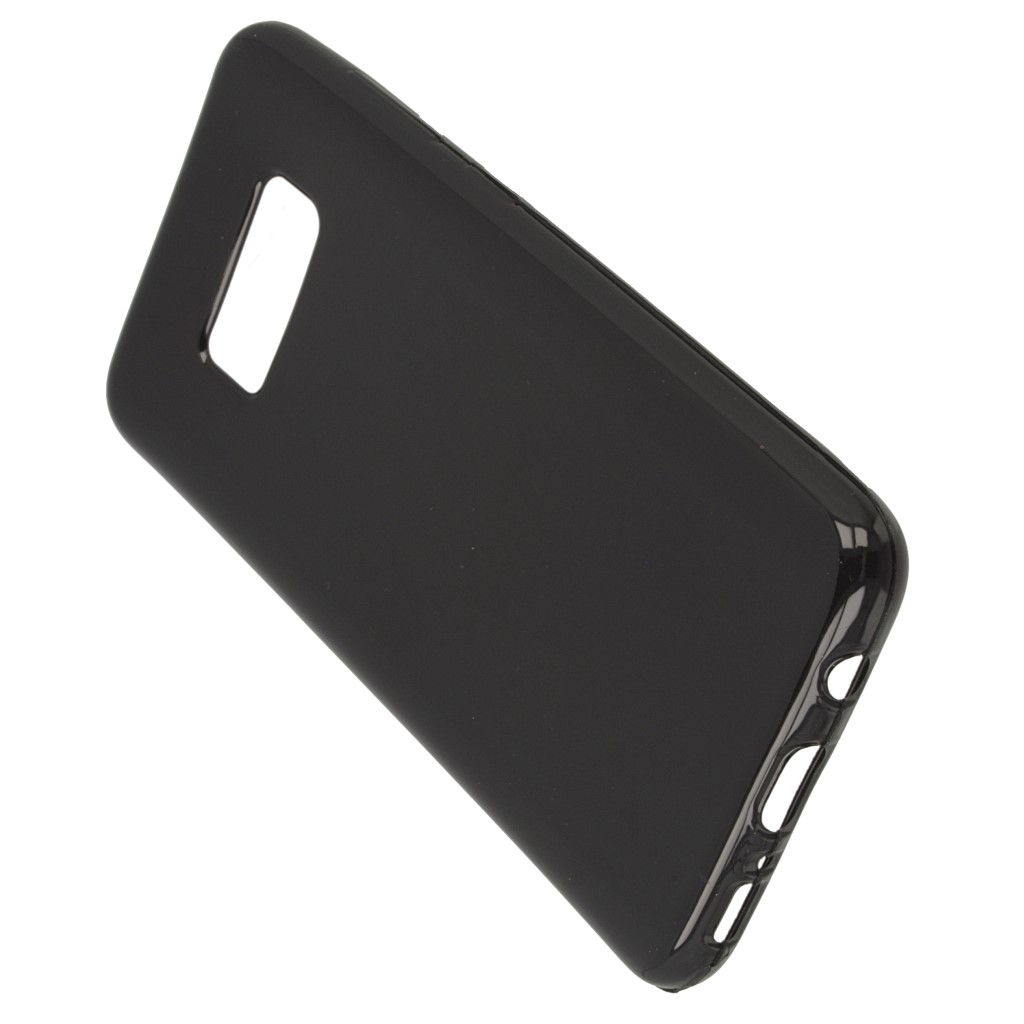 Pokrowiec silikonowe etui BACK CASE czarne SAMSUNG Galaxy S8 / 5