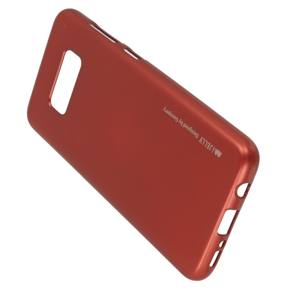 Pokrowiec etui silikonowe iJelly czerwone SAMSUNG Galaxy S8 / 5
