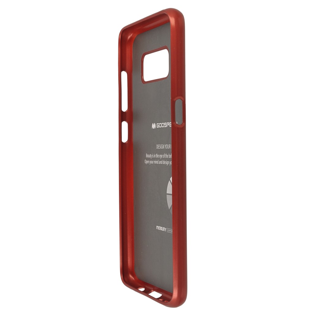 Pokrowiec etui silikonowe iJelly czerwone SAMSUNG Galaxy S8 / 7