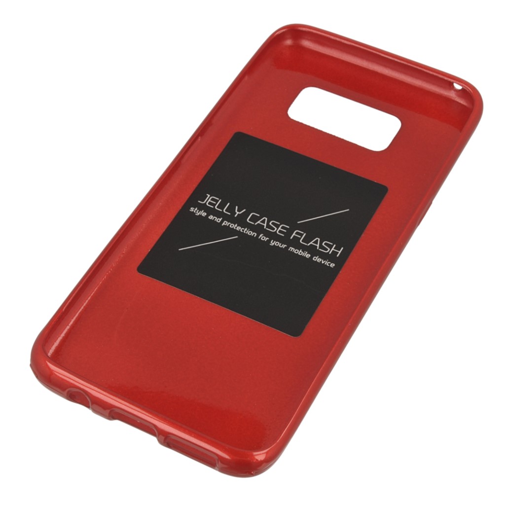 Pokrowiec Jelly Flash czerwony SAMSUNG Galaxy S8 / 3