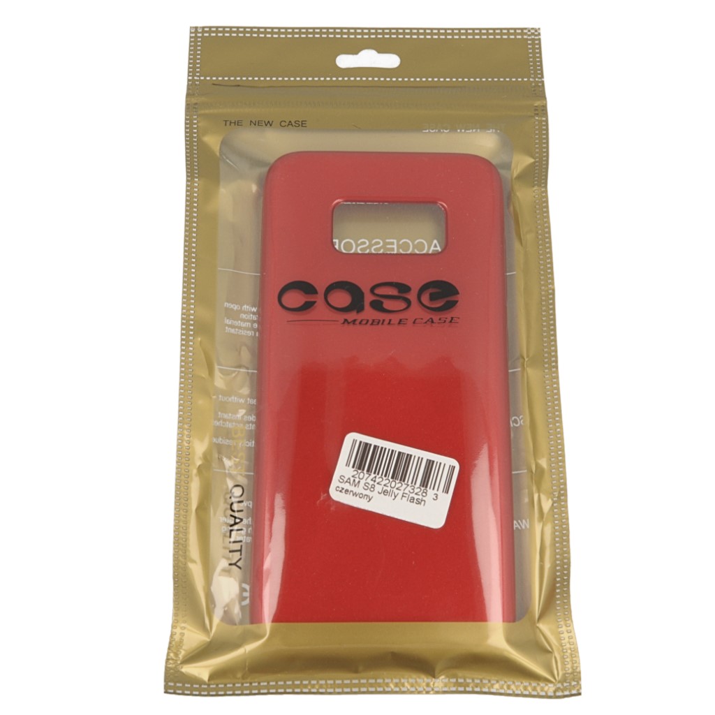 Pokrowiec Jelly Flash czerwony SAMSUNG Galaxy S8 / 8