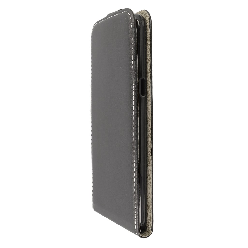 Pokrowiec z klapk na magnes Prestige Slim Flexi czarny SAMSUNG Galaxy S8+ / 6