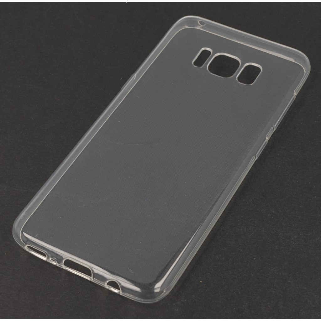 Pokrowiec silikonowe etui Back Case przeroczyste SAMSUNG Galaxy S8