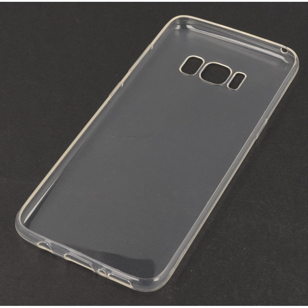 Pokrowiec silikonowe etui Back Case przeroczyste SAMSUNG Galaxy S8 / 2