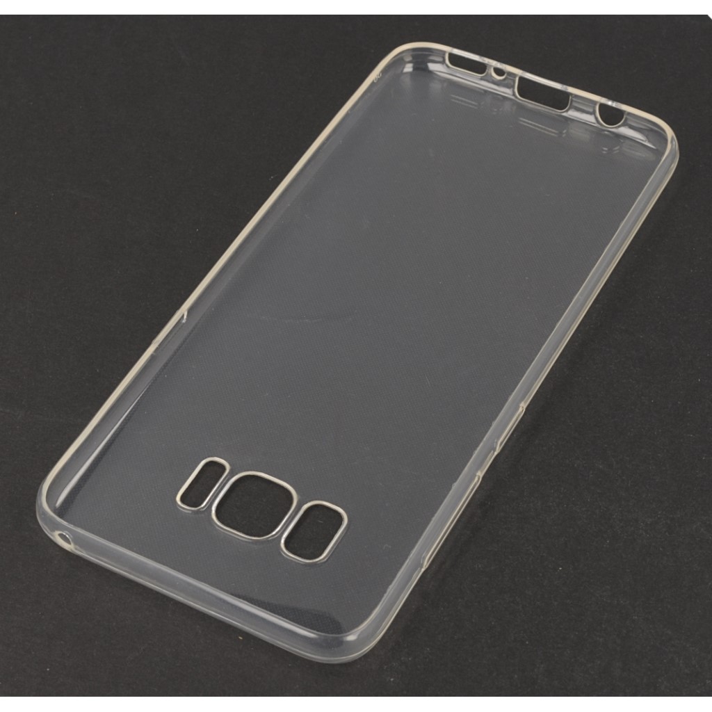 Pokrowiec silikonowe etui Back Case przeroczyste SAMSUNG Galaxy S8 / 3