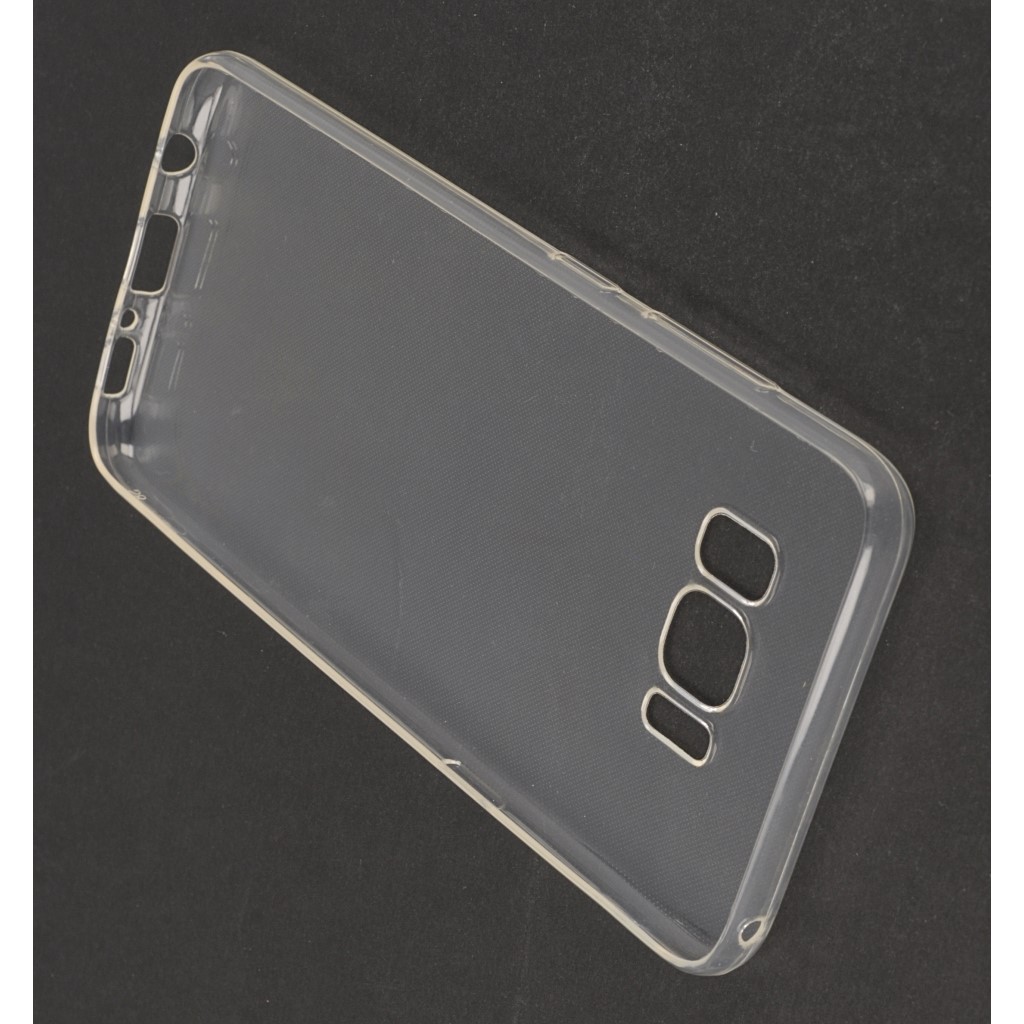 Pokrowiec silikonowe etui Back Case przeroczyste SAMSUNG Galaxy S8 / 4