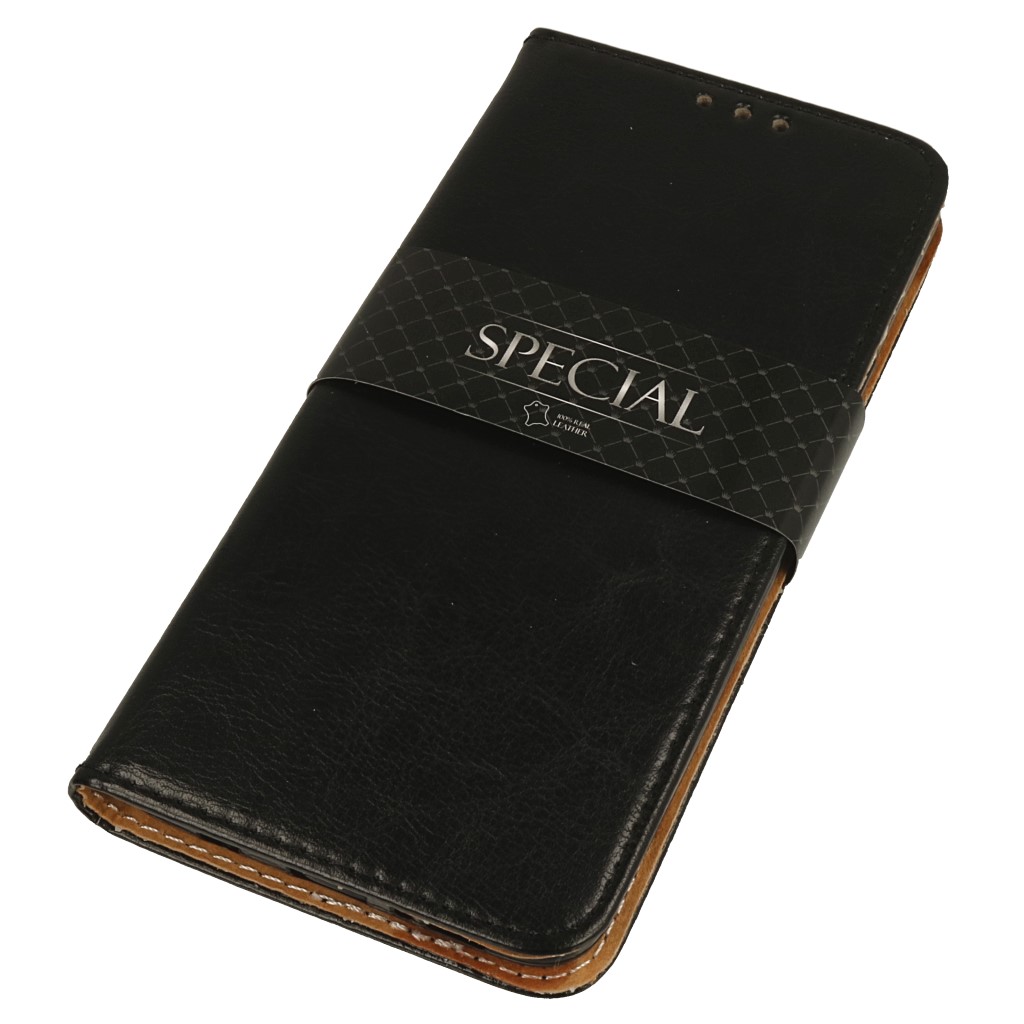 Pokrowiec etui skrzane Flexi Book Special czarne SAMSUNG Galaxy S9 Plus / 2