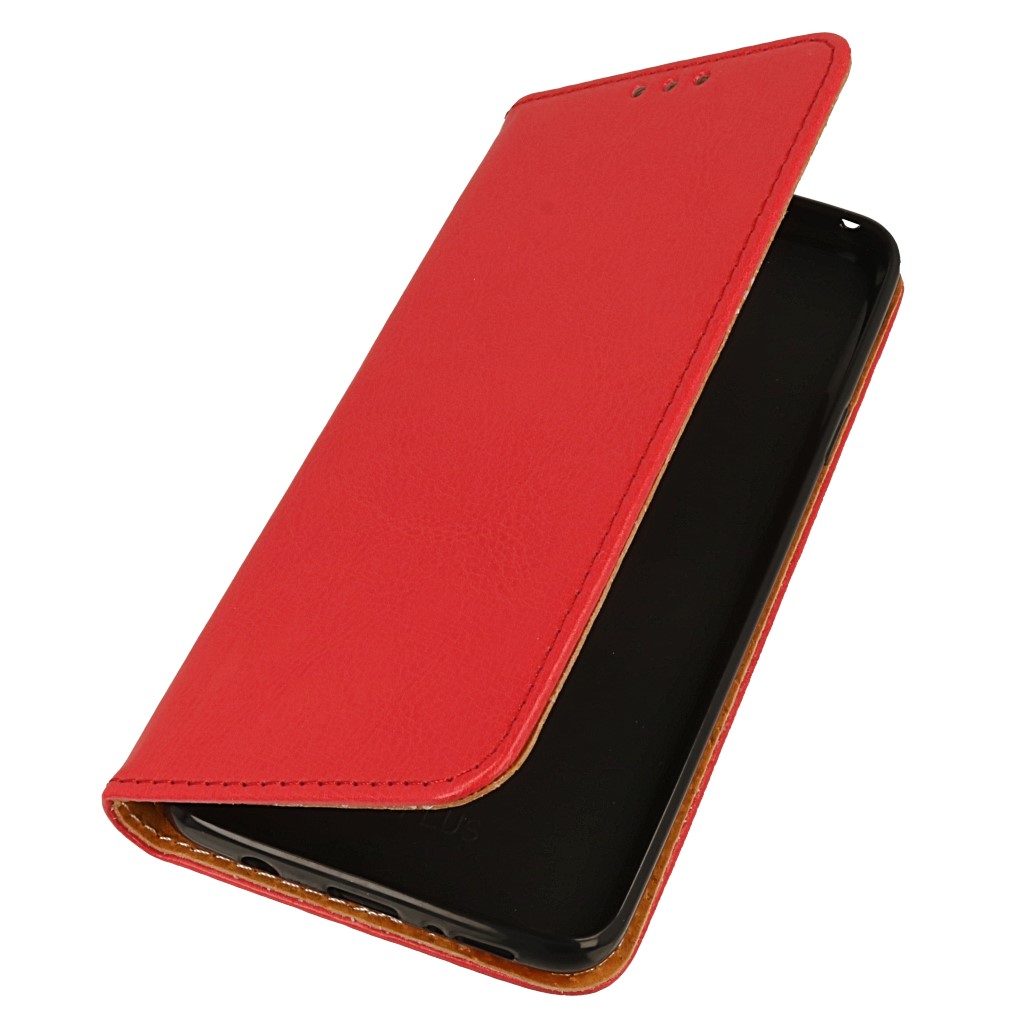 Pokrowiec etui skrzane Flexi Book Special czerwone SAMSUNG Galaxy S9 Plus