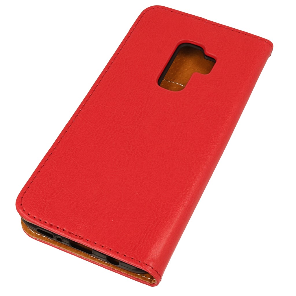 Pokrowiec etui skrzane Flexi Book Special czerwone SAMSUNG Galaxy S9 Plus / 5