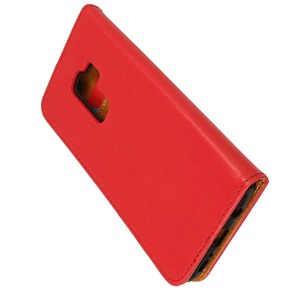 Pokrowiec etui skrzane Flexi Book Special czerwone SAMSUNG Galaxy S9 Plus / 6