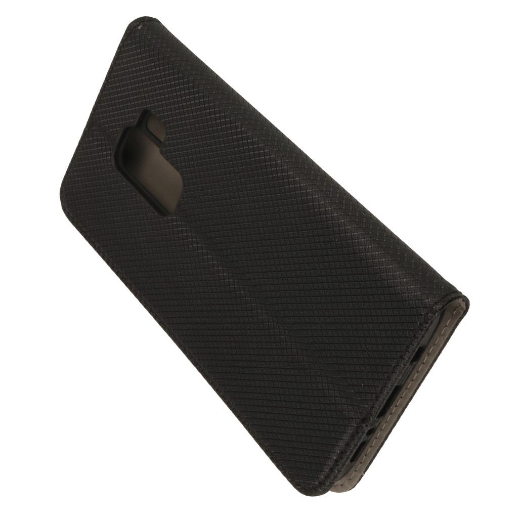 Pokrowiec etui z klapk Magnet Book czarne SAMSUNG Galaxy S9 Plus / 4