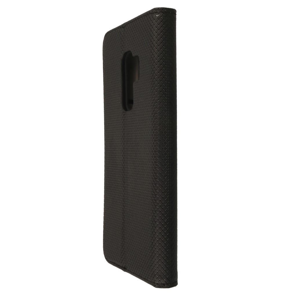 Pokrowiec etui z klapk Magnet Book czarne SAMSUNG Galaxy S9 Plus / 6