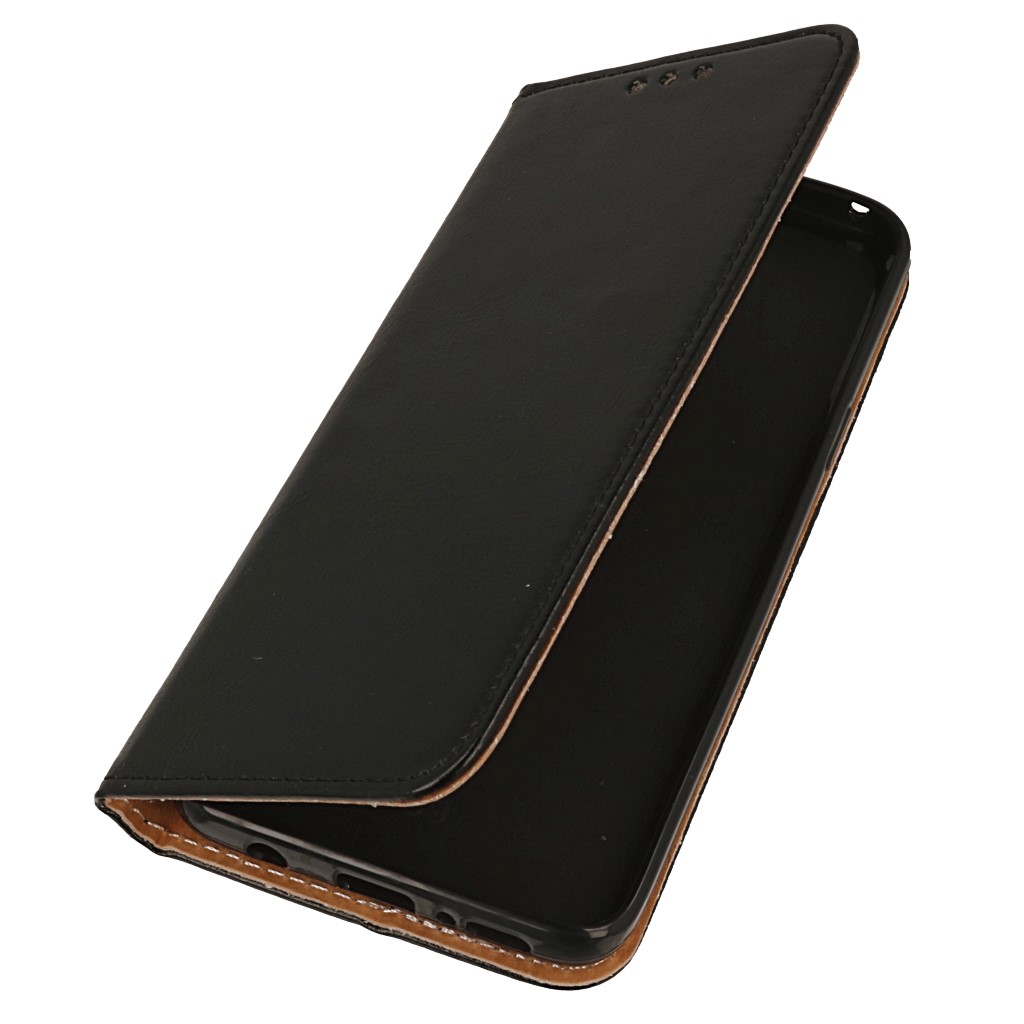 Pokrowiec etui skrzane Flexi Book Special czarne SAMSUNG Galaxy S9