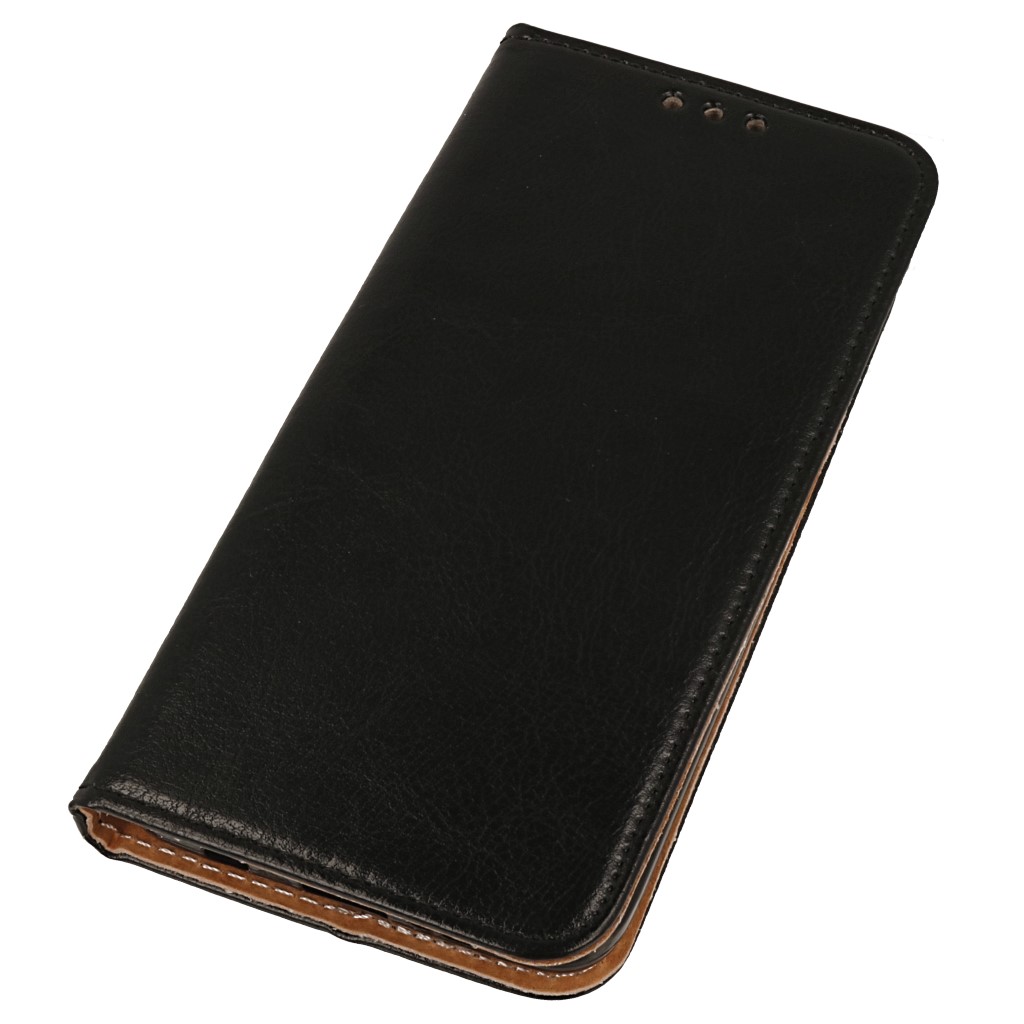 Pokrowiec etui skrzane Flexi Book Special czarne SAMSUNG Galaxy S9 / 5