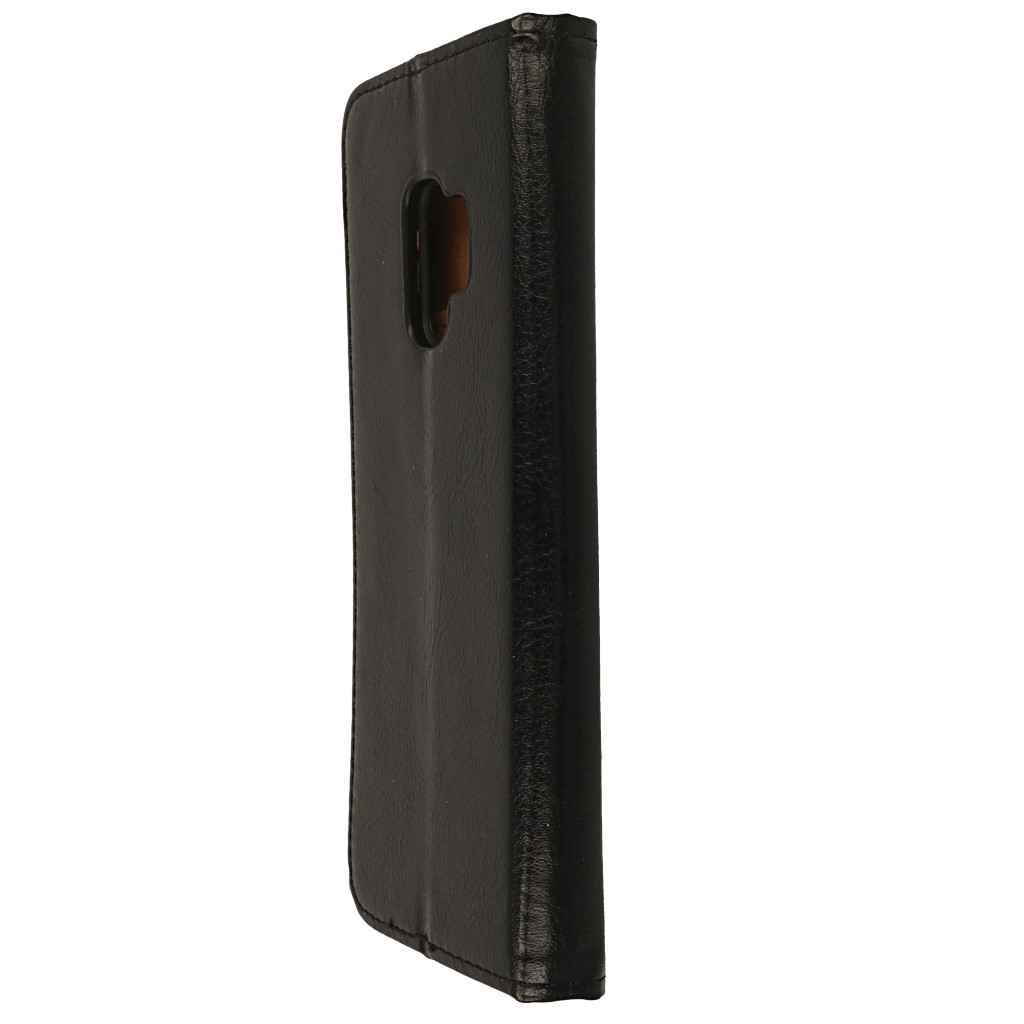 Pokrowiec etui skrzane Flexi Book Special czarne SAMSUNG Galaxy S9 / 8
