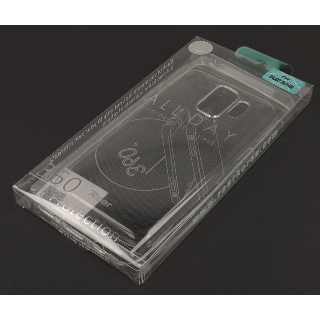 Pokrowiec etui silikonowe Jelly ROAR przeroczysty SAMSUNG Galaxy S9 / 4