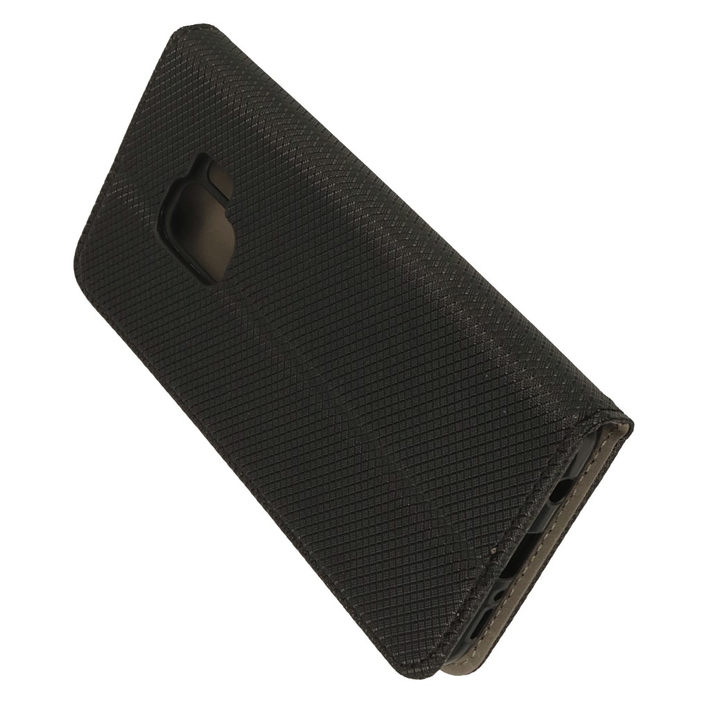 Pokrowiec etui z klapk Magnet Book czarne SAMSUNG Galaxy S9 / 4