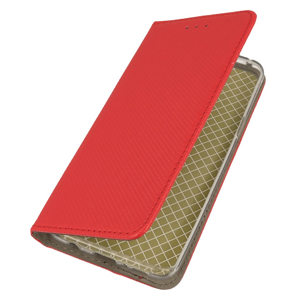 Pokrowiec etui z klapk Magnet Book czerwone SAMSUNG Galaxy S9