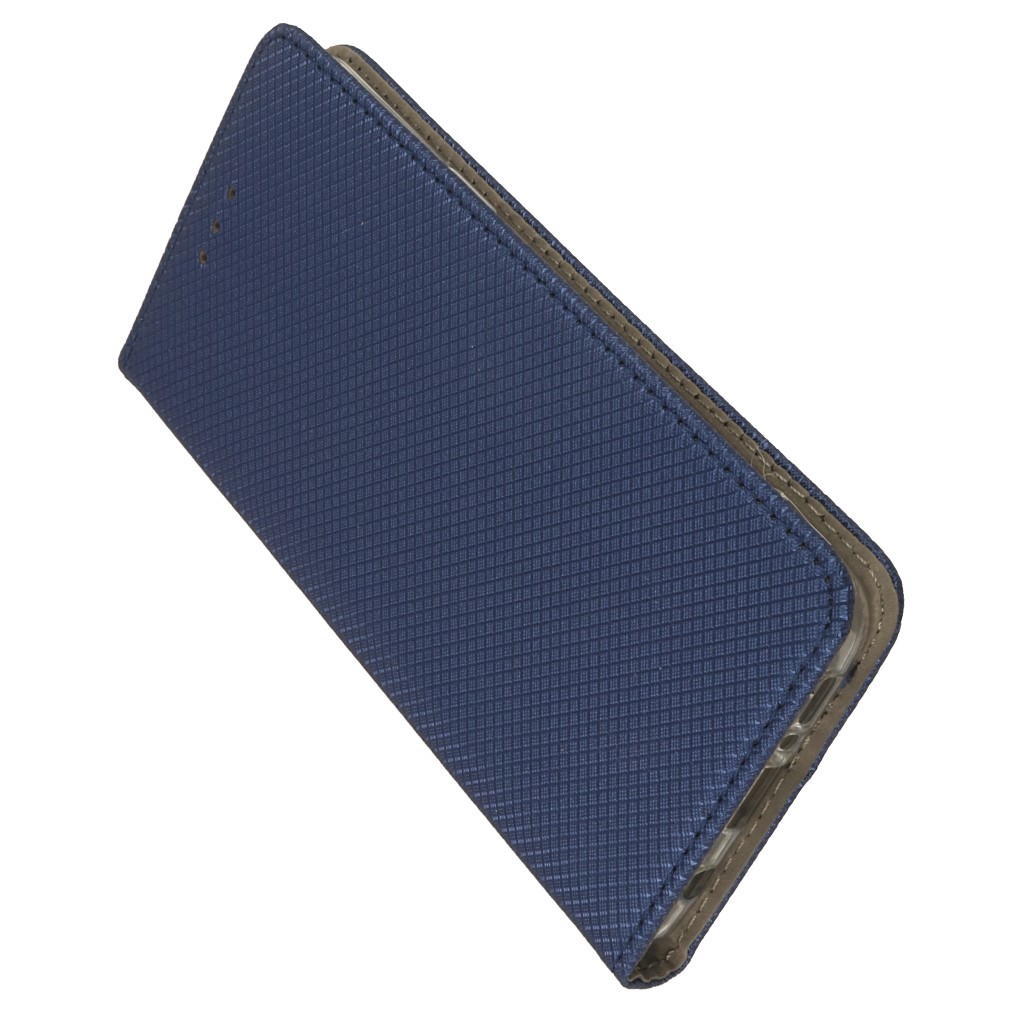 Pokrowiec etui z klapk Magnet Book granatowe SAMSUNG Galaxy S9 / 5