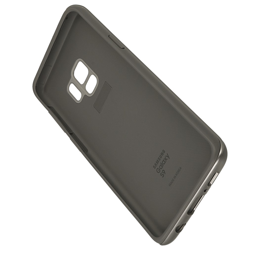 Pokrowiec etui oryginalne Protective Standing Cover srebrne SAMSUNG Galaxy S9 / 8