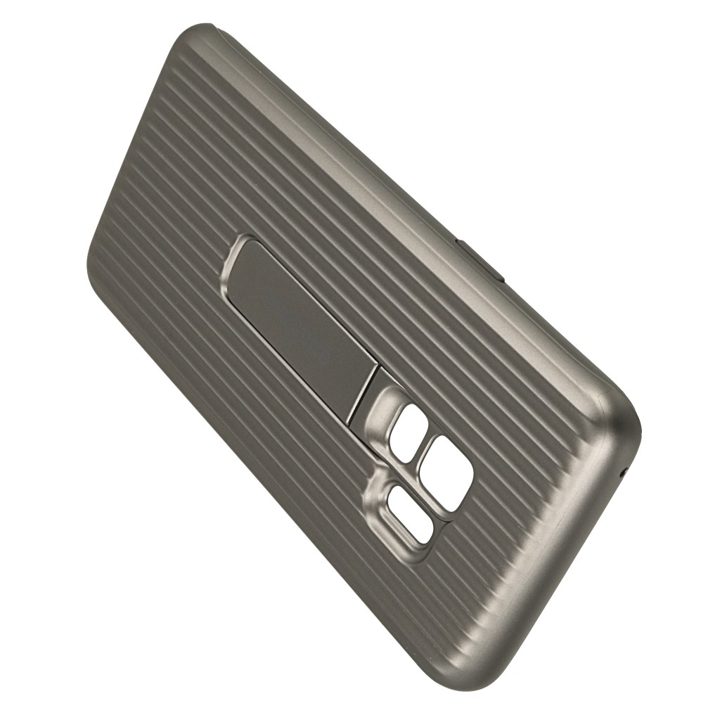 Pokrowiec etui oryginalne Protective Standing Cover srebrne SAMSUNG Galaxy S9 / 9
