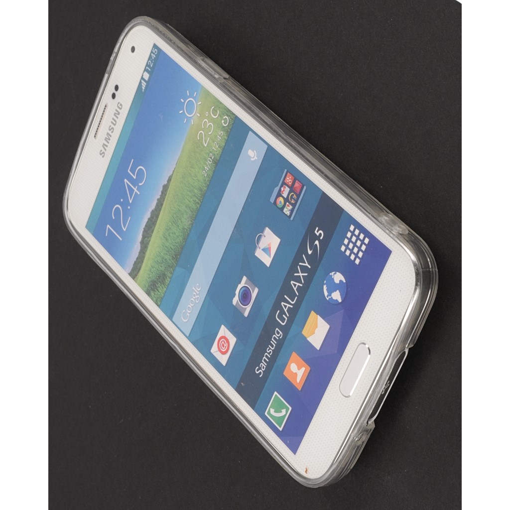 Pokrowiec etui elowe Ruchome Oczka Banany SAMSUNG SM-G900F Galaxy S5 / 7