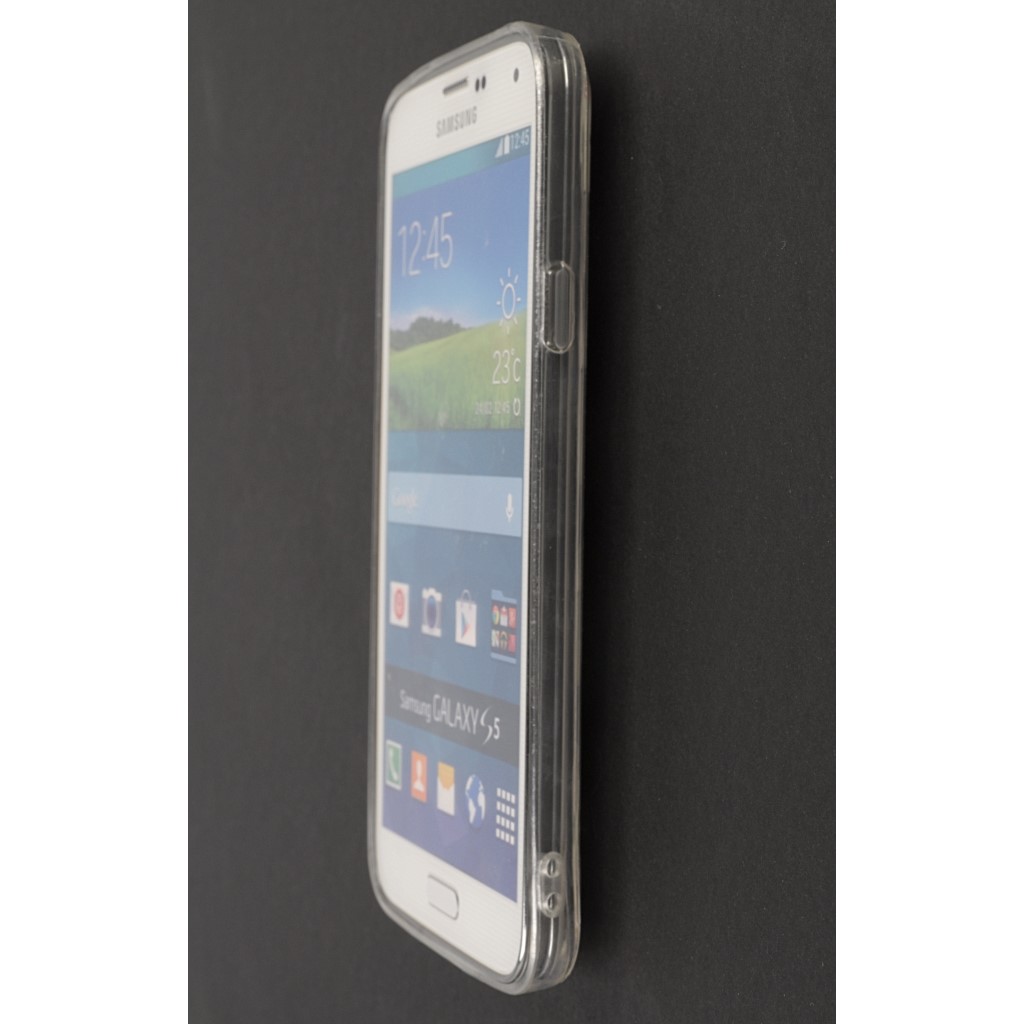 Pokrowiec etui elowe Ruchome Oczka Frytki SAMSUNG Galaxy S5 Neo / 7