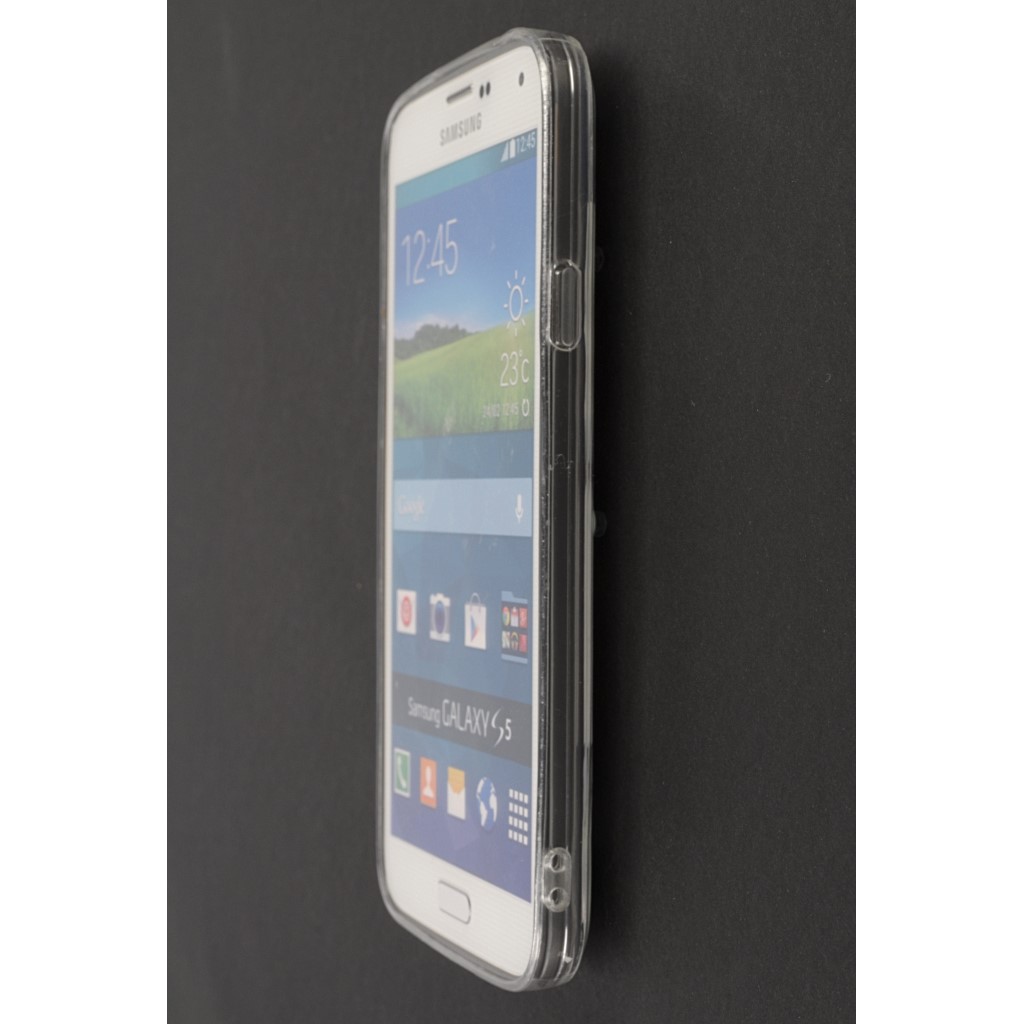 Pokrowiec etui elowe Ruchome Oczka Kaktusy SAMSUNG SM-G900F Galaxy S5 / 7