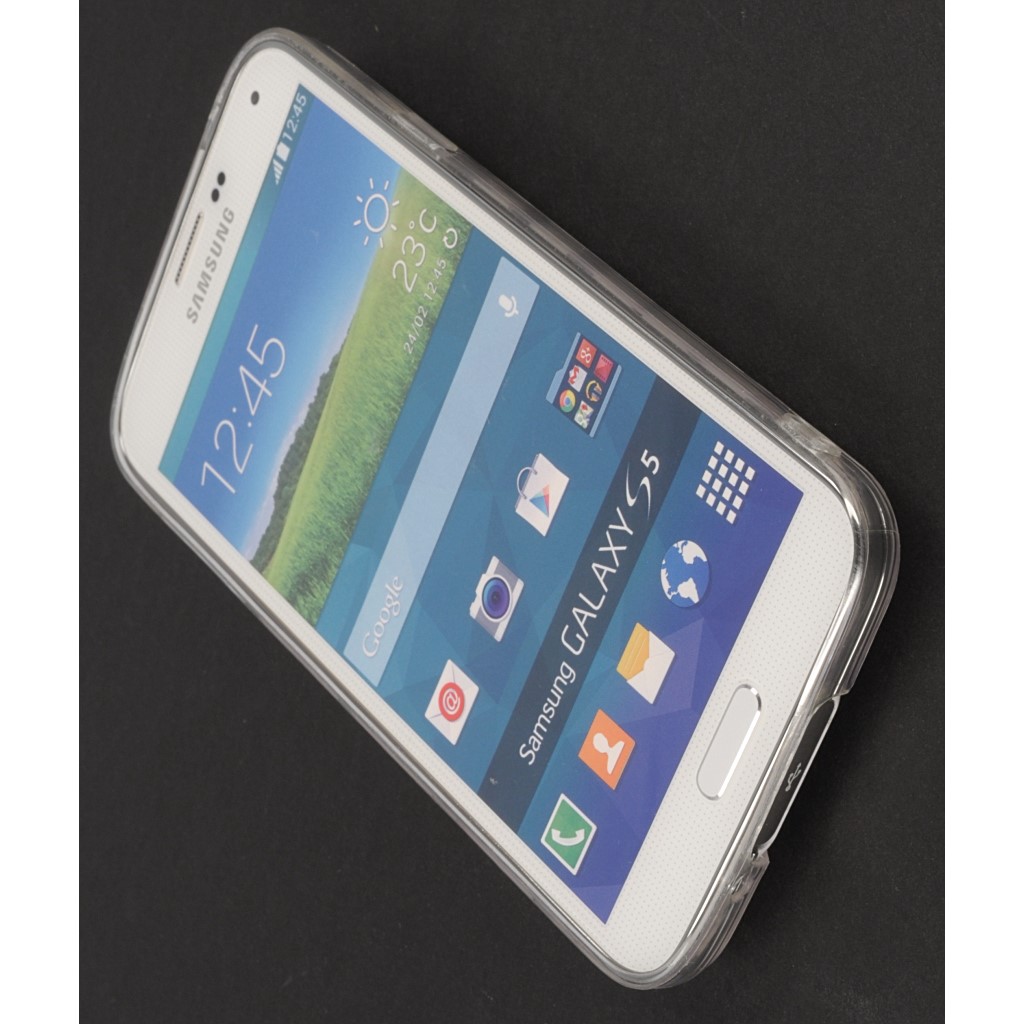 Pokrowiec etui elowe Ruchome Oczka Pczki SAMSUNG SM-G900F Galaxy S5 / 5