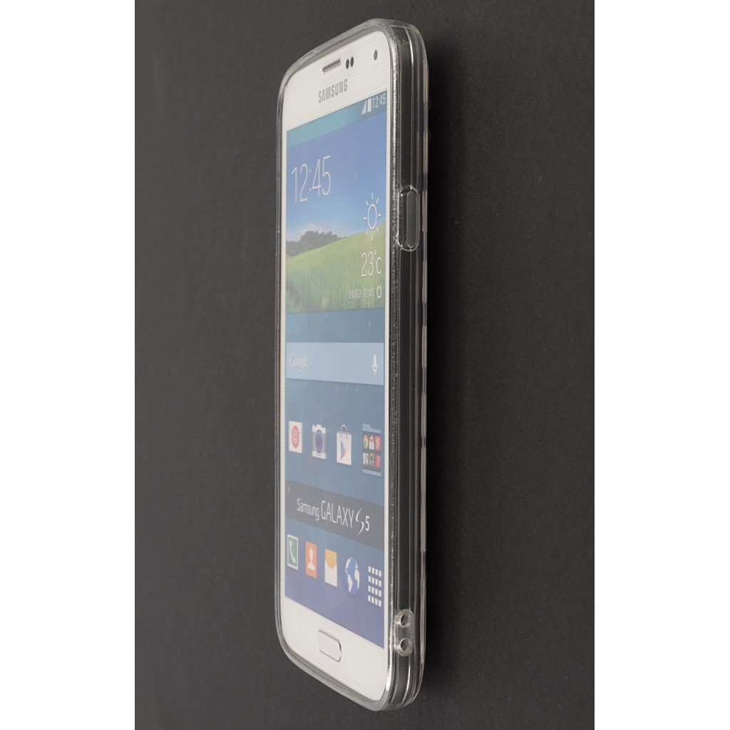 Pokrowiec etui elowe Ruchome Oczka Pczki SAMSUNG Galaxy S5 Neo / 7