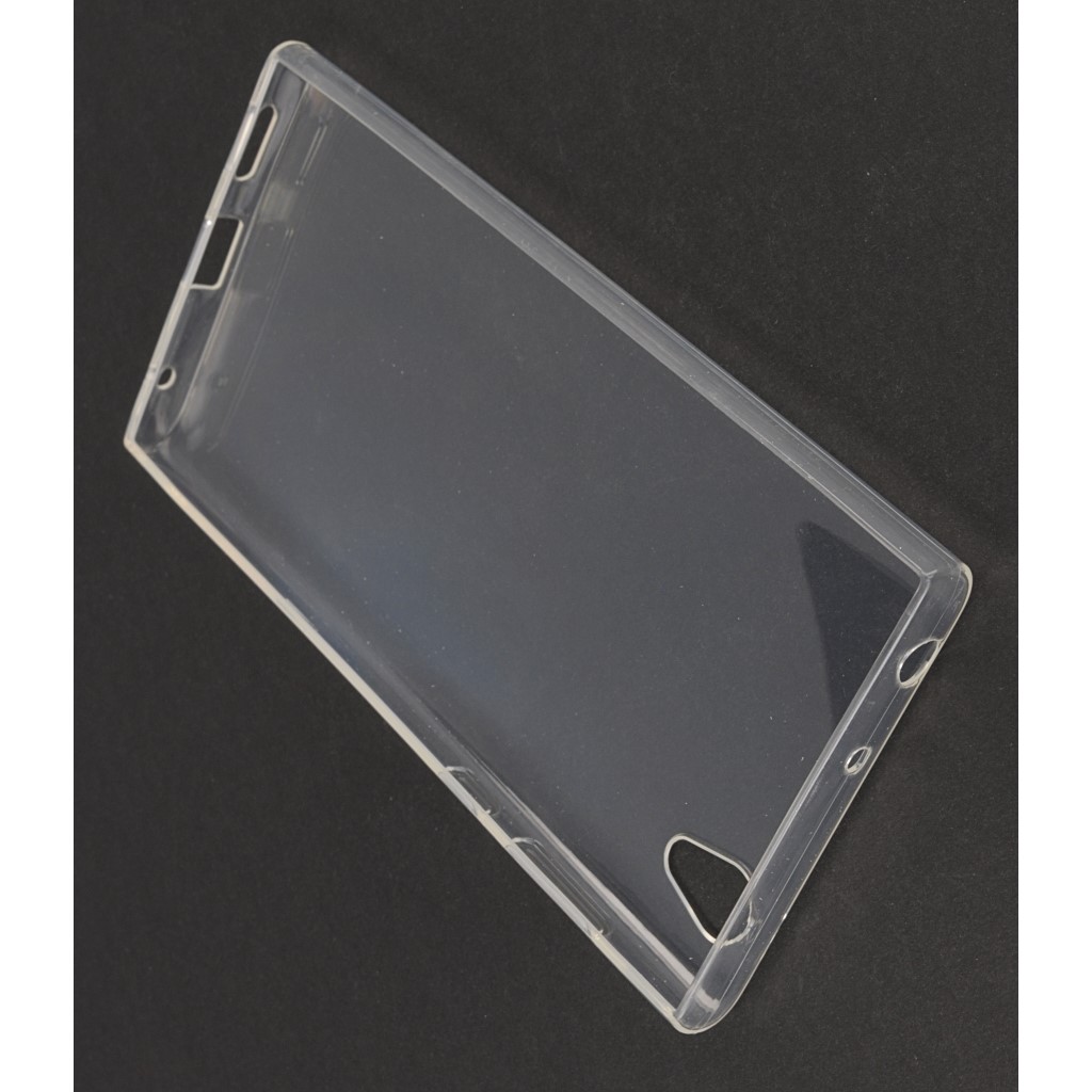 Pokrowiec silikonowe etui Back Case przeroczyste SONY Xperia L1 / 5