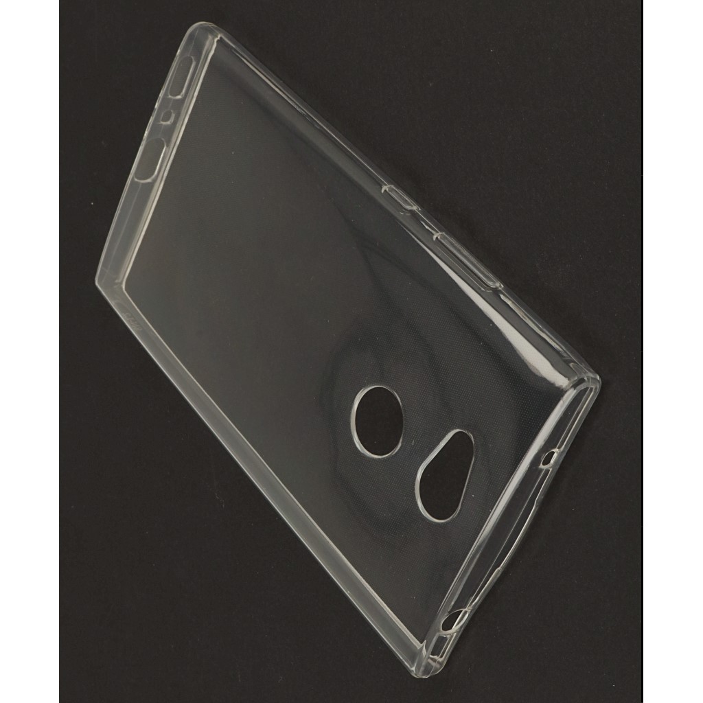 Pokrowiec silikonowe etui Back Case przeroczyste SONY Xperia L2 / 4