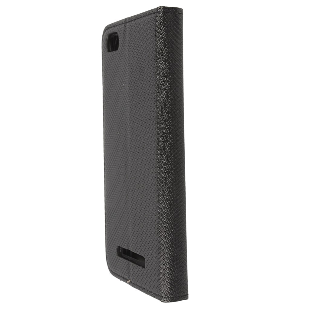 Pokrowiec etui z klapk Magnet Book czarne Xiaomi Mi4C / 7