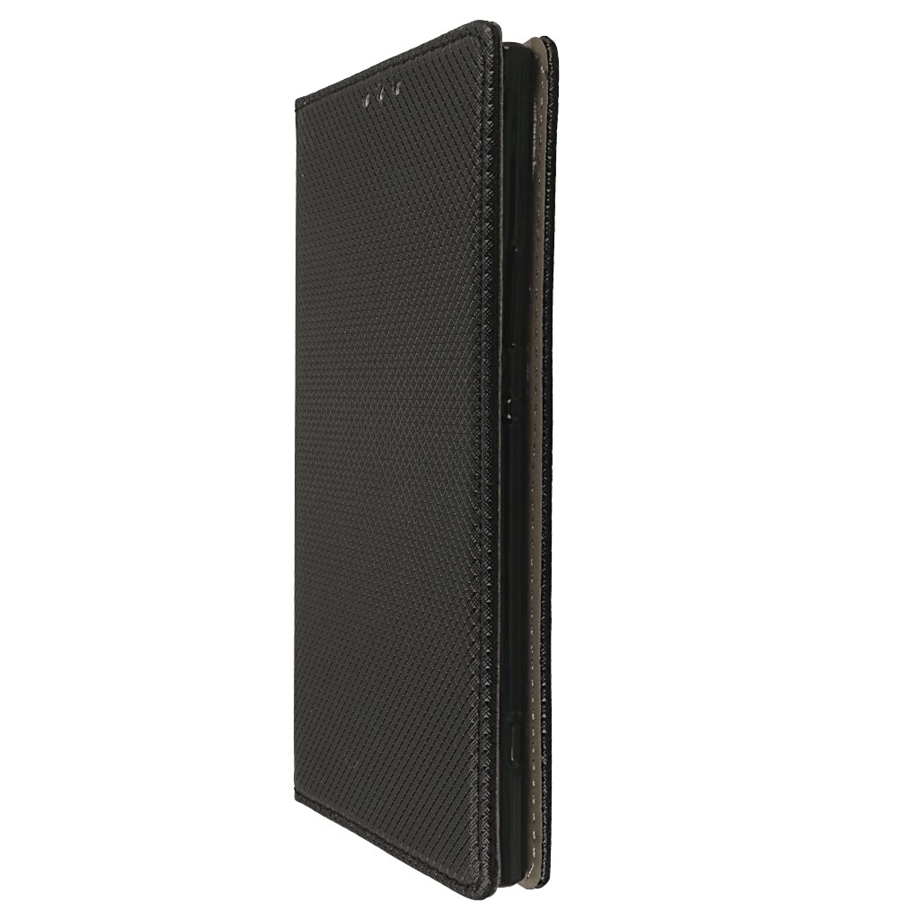 Pokrowiec etui z klapk Magnet Book czarne SONY Xperia XA2 Plus / 7